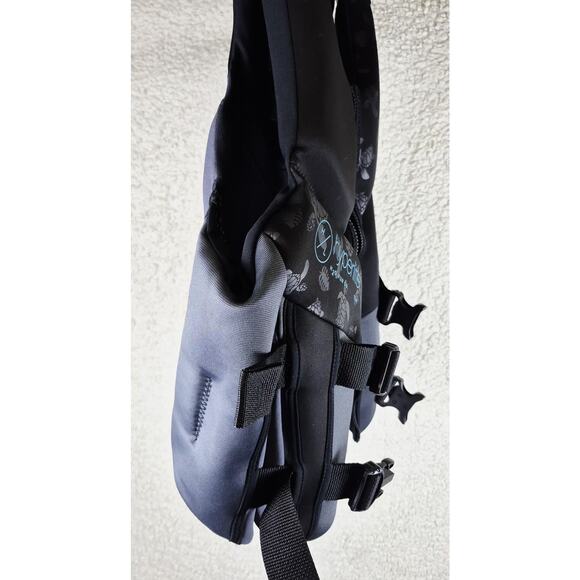 Hyperlite Wake Co Adult Small Black Water Sports Jacket Swim Boat Vest - Picture 11 of 11